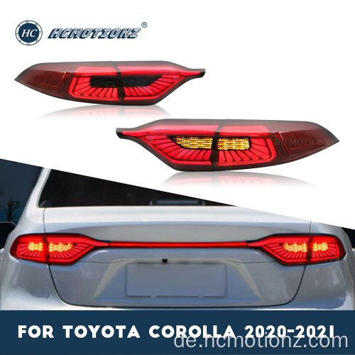 HcMotionz 2020-2021 Toyota Corolla hintere Lampen
